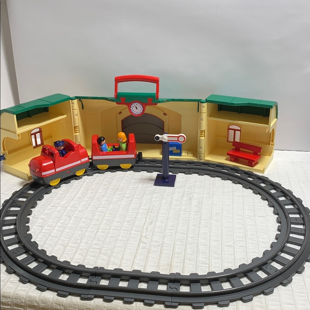 Playmobil 1.2.3. My Take Along Train Playset 6783 - Complete